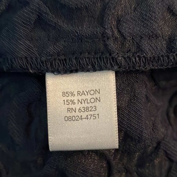 Cj Banks Patterned Full Zipper Jacket Size 3X - Picture 9 of 9